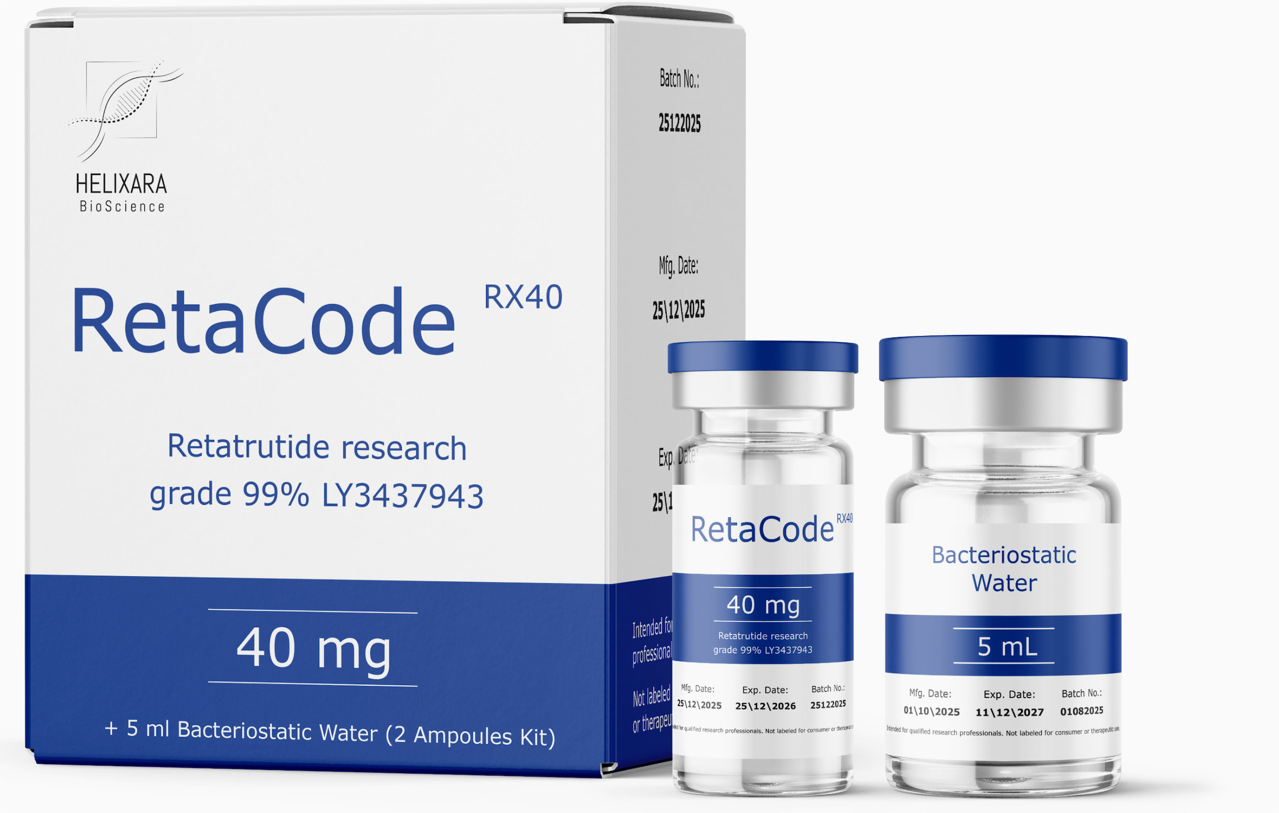Helixara RetaCode Rx (Retatrutide) – HELIXARA Bioscience